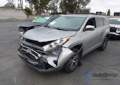 2017 Toyota Highlander Le из США, поврежденный, VIN 5TDZZRFH7HS212370